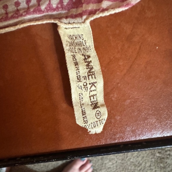 Anne Klein 100% cotton scarf - Picture 3 of 3